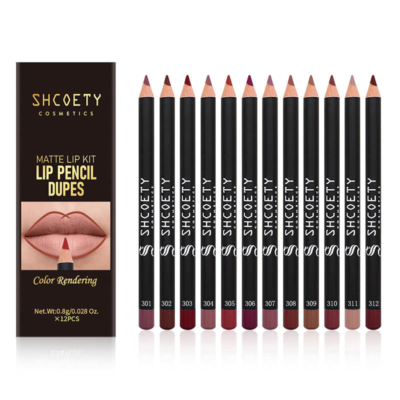 Delineador de labios mate impermeable de larga duración de verano