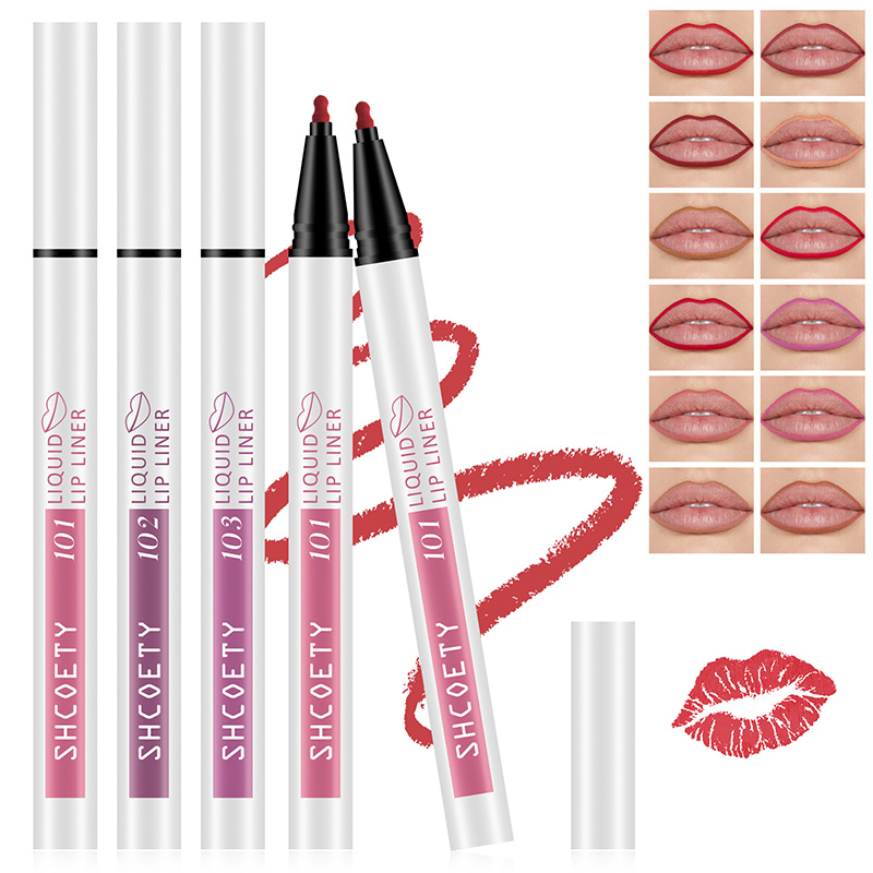 Rotulador de tinte labial líquido mate 2 en 1