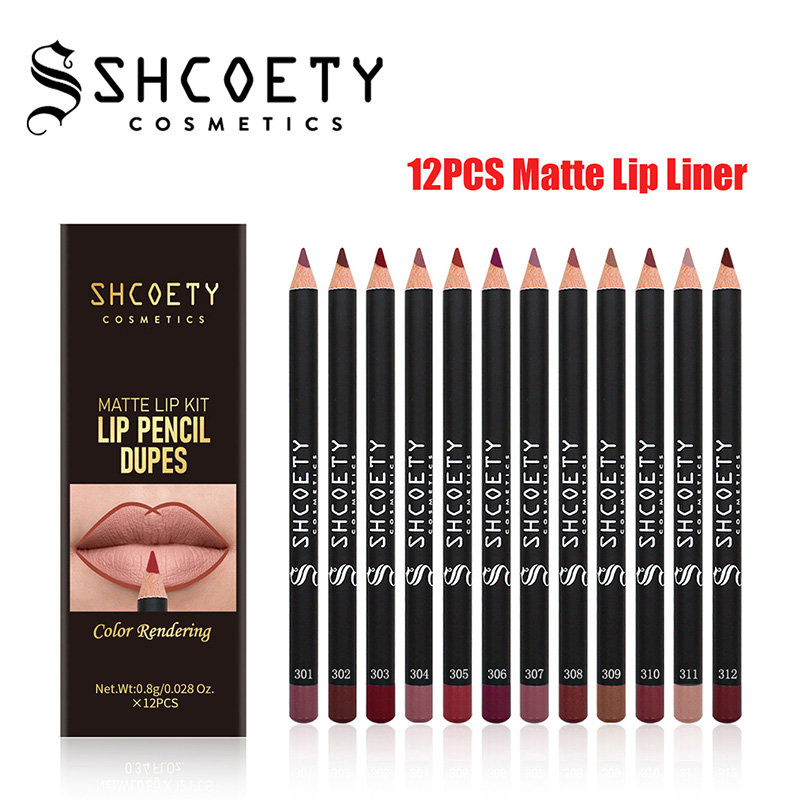 Delineador de labios mate impermeable de larga duración de verano