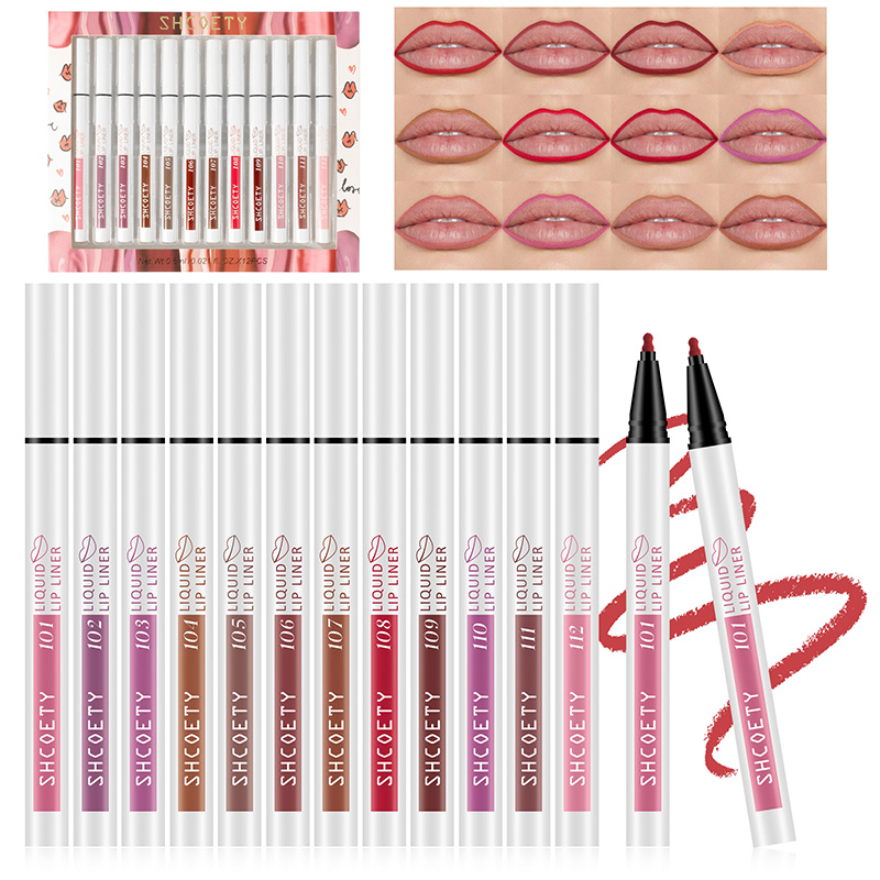 Rotulador de tinte labial líquido mate 2 en 1