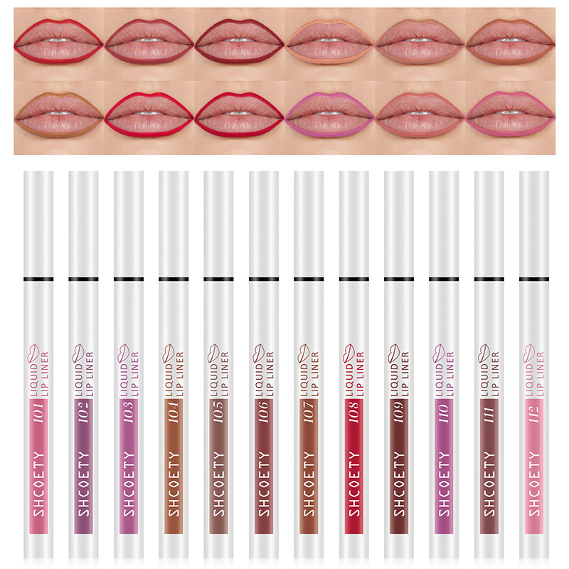 Rotulador de tinte labial líquido mate 2 en 1