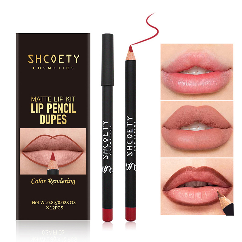 Delineador de labios mate impermeable de larga duración de verano