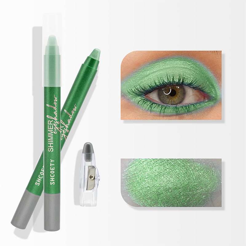 Lápiz de sombra de ojos abrillantador en crema brillante de 8 colores