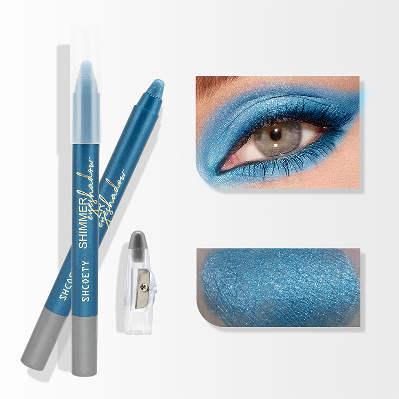 Lápiz de sombra de ojos abrillantador en crema brillante de 8 colores