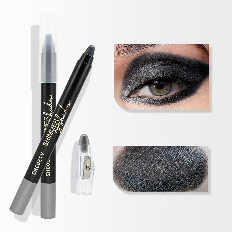 Lápiz de sombra de ojos abrillantador en crema brillante de 8 colores