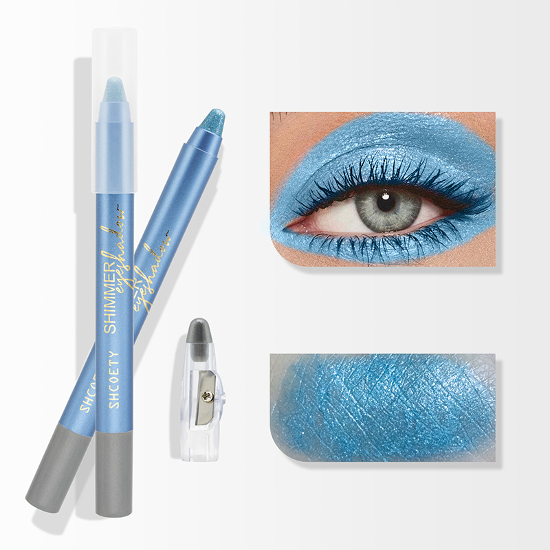 Lápiz de sombra de ojos abrillantador en crema brillante de 8 colores