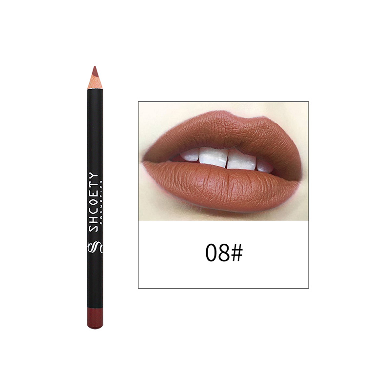 Delineador de labios mate impermeable de larga duración de verano