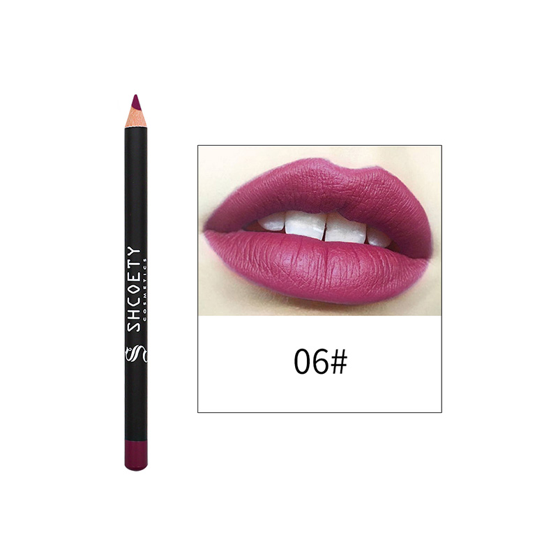 Delineador de labios mate impermeable de larga duración de verano