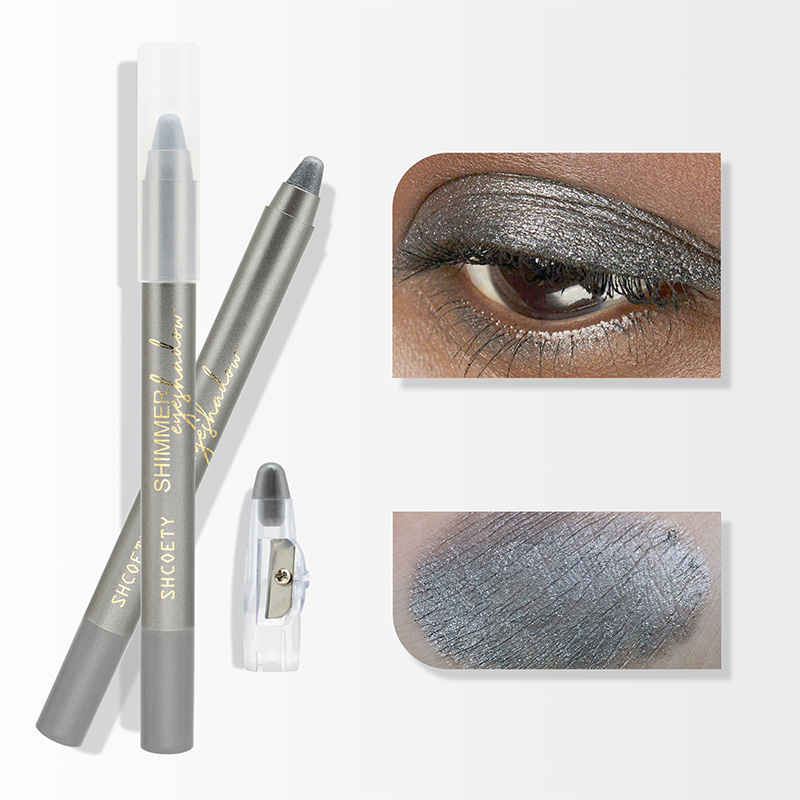 Lápiz de sombra de ojos abrillantador en crema brillante de 8 colores