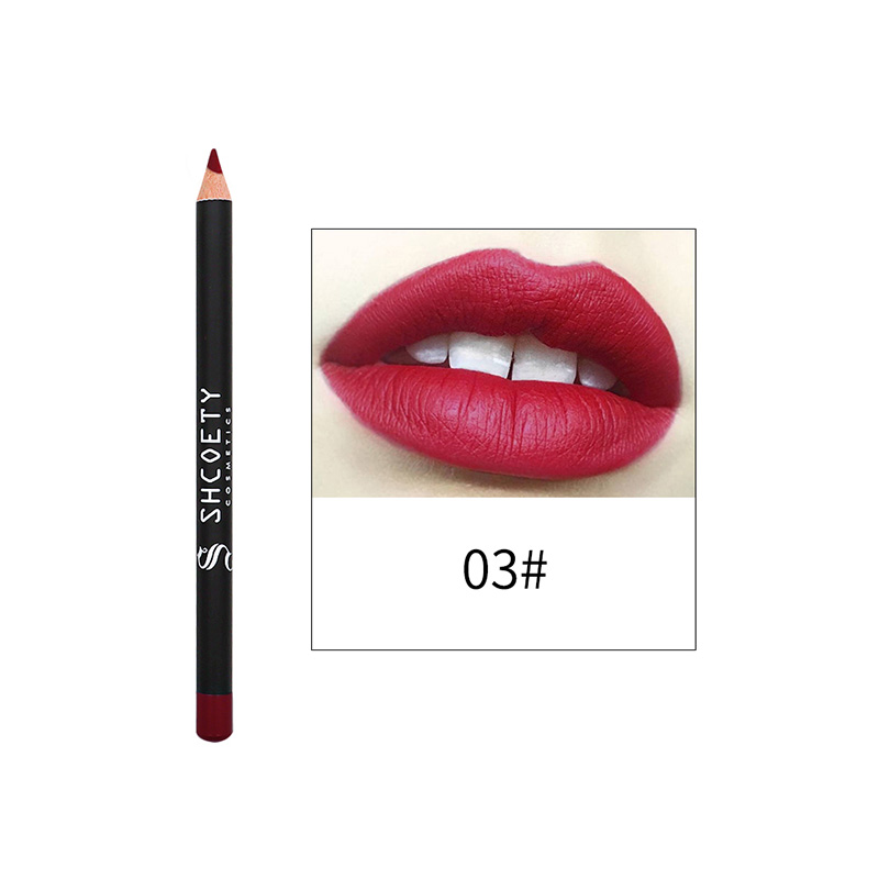 Delineador de labios mate impermeable de larga duración de verano